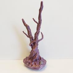 Twin Tree Sculpture 3D Printer Model