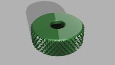 Knurled Head For (self-locking) Nut 3D Printer Model