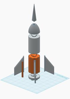 Cosmos Corps Built-Your-Own Rocket – FUSELAGES! 3D Printer Model