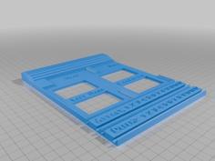 HeroQuest Player Board 3D Printer Model