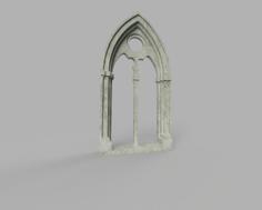 Gothic Arch 3D Printer Model