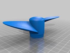 Minn Kota 35D Propeller 3D Printer Model