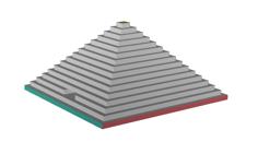 Egyptian Pyramid (full And Cut Views) 3D Printer Model