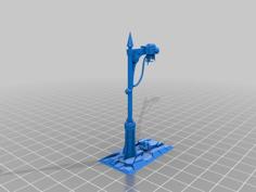 40k Street Light – Ruined 3D Printer Model