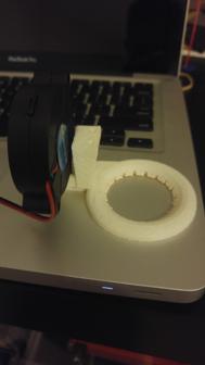 Folger 2020 I3 Blower Adapter 3D Printer Model