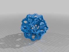 KEPLER-HOLDEN ICOSIDODECAHEDRAL NOLID 1 3D Printer Model