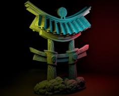 Shrine – Scatter Terrain Miniature 3D Printer Model