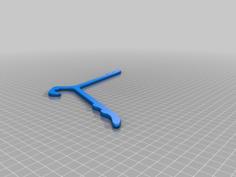 Basic Clothes Hanger 3D Printer Model