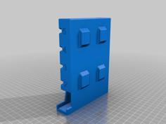 Oral-B IO Head Dispenser Wallmount/ Zahnbürstenaufsatz Spender Wandhalterung 3D Printer Model