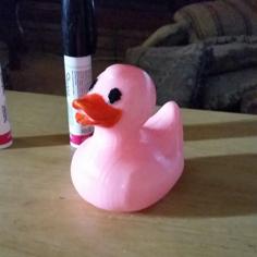 Rubber Duck Both Sides 3D Printer Model