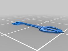 Oblivion Keyblade 3D Printer Model