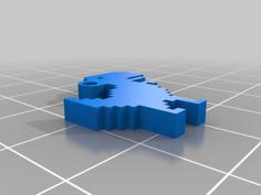 Dinosaur From Dinosaur Game 3D Printer Model