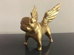 Winged Pug 3D Printer Model