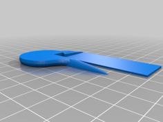 Spine Bookmark V1 3D Printer Model