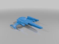 Star Trek MantaRay Class Dunc Inc 3D Printer Model