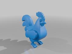 Cute Chicken 3D Printer Model