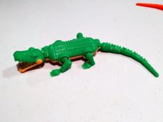 Animal Mix N Match – Crocodile 3D Printer Model