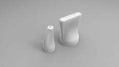 Modern Salt Shakers 3D Printer Model