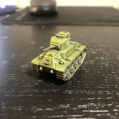 1-100 Hatchet Light Tank 3D Printer Model