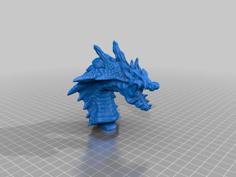 Lagiacrus Head – Monster Hunter 3 3D Printer Model