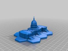 US Capitol Building Openhex 3D Printer Model