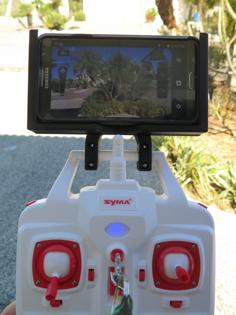 Syma Transmitter FPV Phone Holder 3D Printer Model