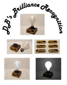 DB’s Brilliance Recognition Award 3D Printer Model