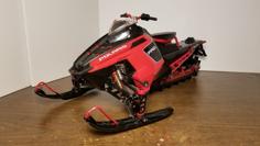 Rc Snowmobile Conversion Kit (Polaris Rush) 3D Printer Model