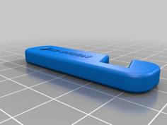 Mini Smart Phone (all) Holder As A Keychain 3D Printer Model