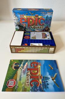 Tiny Epic Quest – Sleeved – No Box Lid Lift. 3D Printer Model