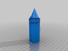 Galata Tower – Solid Repaired Version 3D Printer Model