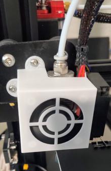 Original Ender 3 Extruder Fan Cover 3D Printer Model