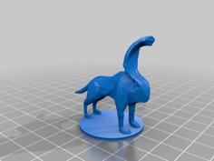 Greater Sabasu Textent (Snake-headed Jackal) 3D Printer Model