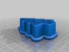 Christmas Fir Tree Cookie Cutter 3D Printer Model