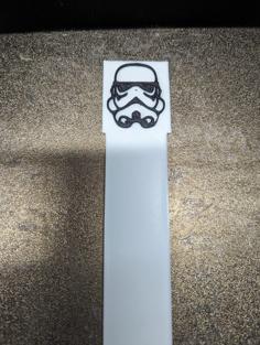 Stormtrooper Bookmark 3D Printer Model