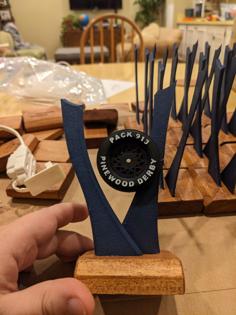 Pinewood Derby Trophy 3D Printer Model