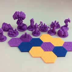 Pocket-Tactics (Third Edition): Quanar Night Cult 3D Printer Model