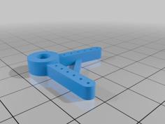 Remote Point / Switch / Turnout Control Cranks 3D Printer Model