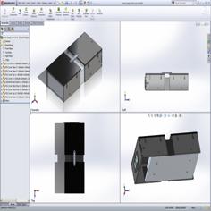 Power Supply Cover/Switch Mounting 3D Printer Model