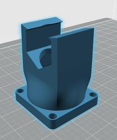 Reprap Hexagon Fan Holder 3D Printer Model