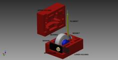 PRUSA MK3 FILAMENT SENSOR HOUSING 3D Printer Model