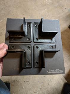 Lack Bracket Short 3D Printer Model