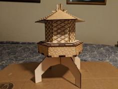 Laser Cut Incense Latern