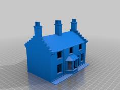 Unusual House JE 3D Printer Model