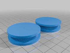 Gears For A Rubber Band Belt 3D Printer Model