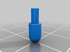 AR-15 Bolt Catch Plunger 3D Printer Model