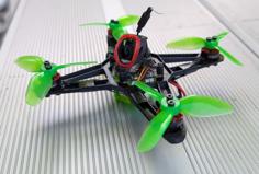 Hodfree25 Micro FPV Freestyle Quad Drone Frame – Strong And Light – 2.5 Props 3D Printer Model