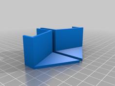 Minimalist Vinyl Album Shelf 3D Printer Model