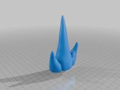 Horned Viper Horns 3D Printer Model