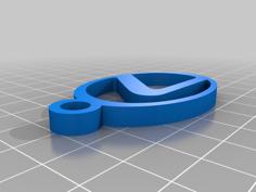 Lexus Key Chain 3D Printer Model